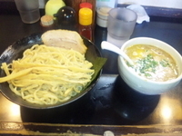 「極太鶏白湯つけめん大盛 特のせ」@麺堂 稲葉の写真