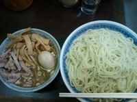 「つけめん（メンマ・チャーシュー・味玉追加、中盛）」@中華そば べんてんの写真