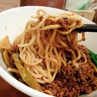 「担々つけめん（ライスサービス）」@担々麺 ほおずきの写真