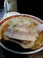 「オロチョン味噌らーめん+半ライス（無料）」@札幌 味噌やの写真