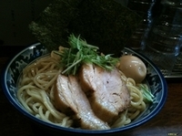 「特製つけ麺（大盛）」@中華そば 旋の写真