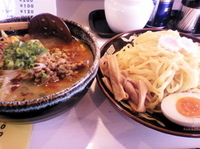 「坦々つけ麺（みそ・太麺・大盛）900円」@麺屋 ののの写真