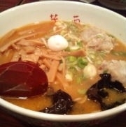 「しゅうまい味噌らーめん 【1300円】」@古典札幌柳麺 芳蘭の写真