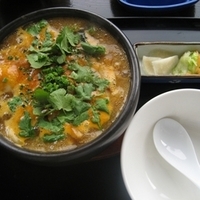 「煮込みカレーら～タイランド風880円」@らぁめん酒房 手打ちラーメン まるめしあんの写真