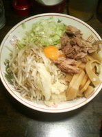 「油ラーメン」@らーめん大 三鷹店の写真