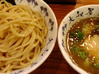 「重厚つけそば」@野菜と豚骨と魚介 大ふく屋 八王子店の写真