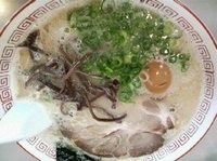 「味玉ラーメン+替玉1 （680円+120円）」@博多ラーメン 大和の写真