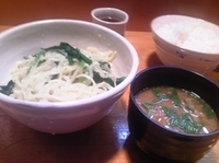 「牛すじニラのつけ麺」@一種百菜の写真