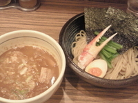 「カニつけ麺（並・もっちり）」@オリきんの写真