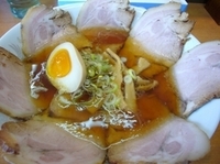 「醤油ラーメン（650円）+チャーシュー（300円）+味玉半個（サ」@尾道ラーメン 正ちゃんの写真