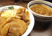 「つけ雷+豚増し 【780円+200円】」@雷 北松戸本店の写真