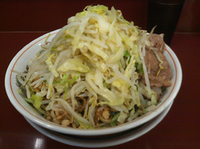 「小ラーメン+賄い（650円+200円）」@ラーメン二郎 相模大野店の写真