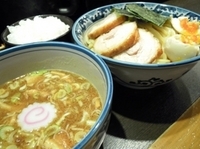 「特製つけそば900円+御飯100円=1,000円」@中華そば わた井の写真