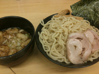 「つけ麺（中盛り無料）+チャーシュー」@だいこく製麺の写真