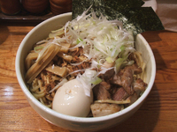 「特製汁なし+大盛り」@らーめん 破顔の写真