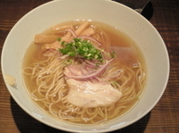 「煮干塩」@町田汁場 しおらーめん 進化の写真