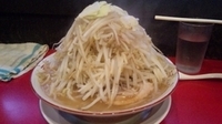 「大ラーメン 野菜ましまし 【780円】」@用心棒の写真
