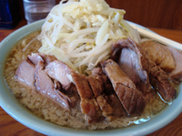 「小豚ダブル」@ラーメン二郎 亀戸店の写真