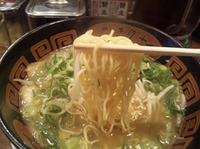 「希望軒とんこつラーメン」@希望軒 高槻店の写真