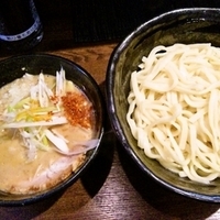 「辛つけ麺（サービス大盛） 800円」@麺や 蒼 AOIの写真