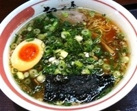 「ねぎラーメン」@屋台ラーメン ちばき屋 ラゾーナ川崎店の写真