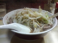 「小ぶたラーメン、ヤサイ、ニンニク」@ラーメン二郎 品川店の写真