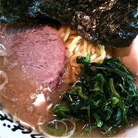 「味玉ラーメン（硬め￥730）」@横浜家系ラーメン つばさ家 立川店の写真