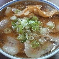 「チャーシューメン（漬物付） ￥750」@チーナン食堂の写真