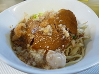 「汁無し油あえそば ￥670」@ラーメン北郎の写真