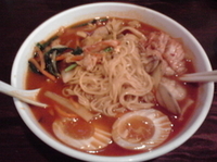 「海鮮チゲラーメン」@麺飯厨房 青葉台の写真