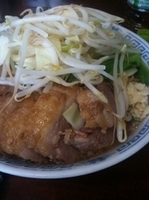 「小豚ダブル/ニンニク」@ラーメン二郎 めじろ台法政大学前店の写真