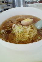 「ラーメン（500円）」@味のまりもの写真