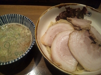 「チャーシューつけ麺（大）」@麺や 輝 中津店の写真