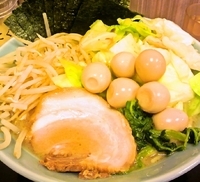 「醤油ラーメン 並」@横浜家系ラーメン 港家の写真