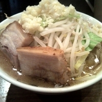 「大麺 （ニンニク） 700円」@らぁめん大山 神田店の写真