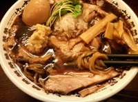 「肉そば+味玉」@New Old Style 肉そばけいすけの写真