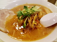 「こだわりみすずらーめん+ミニイクラ丼」@ラーメン みすゞ 第2回初夏の北海道物産展の写真