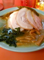 「ネギチャーシューメン（850円）」@ラーメンショップ 尾島店の写真