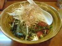 「辛み まぜそば」@鳥そば 真屋の写真