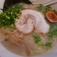 「まめぞうラーメン（青ネギ増し）」@ラーメンのまめぞう 草加本店の写真