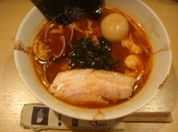 「魚介味噌ラーメン+味玉」@麺屋 優創の写真