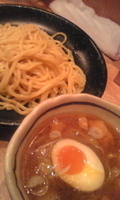 「醤油つけ麺」@つけ麺道 たけしの写真