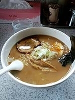「豚骨魚介ラーメン」@麺屋 かめだの写真