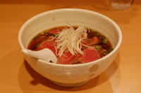 「ごぼうと牛の美味しいラーメン」@魂麺の写真