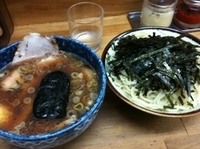 「もりチャーシュー1080円+刻みノリ80円」@志村大勝軒 甲の写真