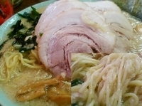 「ネギチャーシューメン（超コッテリ）+チャーシュー増し（850円+」@ラーメンショップ 尾島店の写真