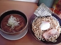 「限定 ほぐし肉つけ麺」@MENYA 食い味の道有楽の写真