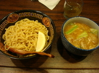 「牛ホルモンのつけ麺」@大一製麺処 つけ麺屋ちっちょ極の写真