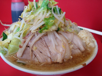 「小豚ダブル」@ラーメン二郎 大宮店の写真