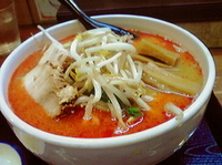 「辛味噌ラーメン（ニンニク）」@味噌麺処 花道庵の写真